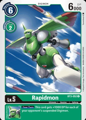 Rapidmon (BT3-052) [BT-03: Booster Union Impact]