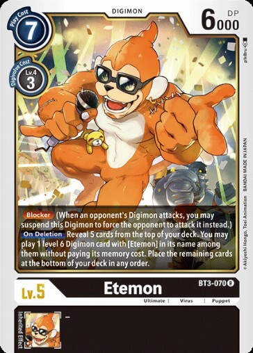 Etemon (BT3-070) [BT-03: Booster Union Impact]