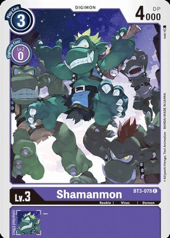 Shamanmon (BT3-078) [BT-03: Booster Union Impact]