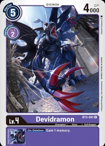 Devidramon (BT3-081) [BT-03: Booster Union Impact]