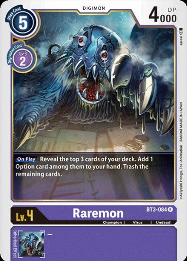 Raremon (BT3-084) [BT-03: Booster Union Impact]