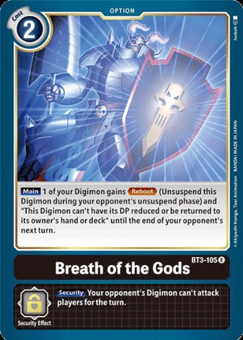 Breath of the Gods (BT3-105) [BT-03: Booster Union Impact]
