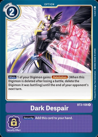 Dark Despair (BT3-108) [BT-03: Booster Union Impact]