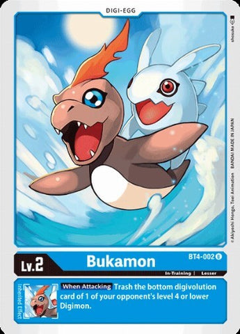 Bukamon (BT4-002) [BT-04: Booster Great Legend]