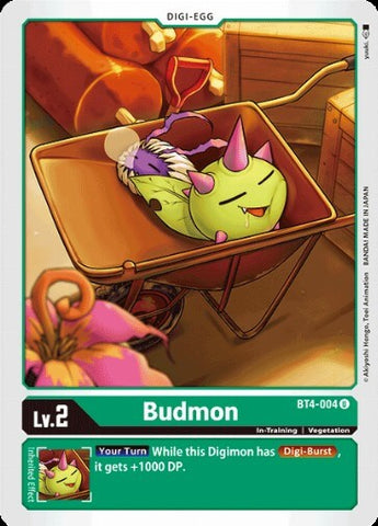 Budmon (BT4-004) [BT-04: Booster Great Legend]