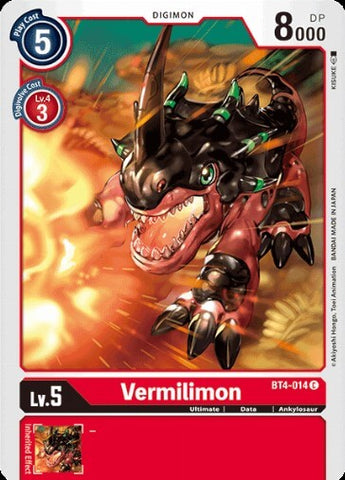 Vermilimon (BT4-014) [BT-04: Booster Great Legend]