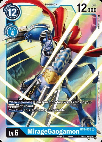 MirageGaogamon (BT4-035) [BT-04: Booster Great Legend]