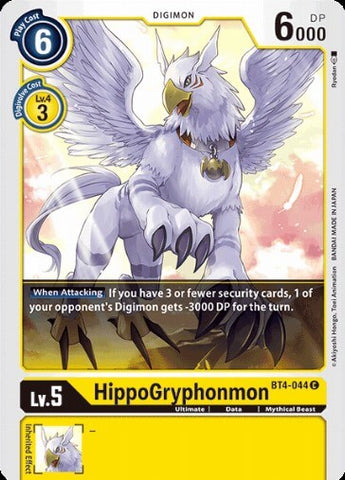 HippoGryphonmon (BT4-044) [BT-04: Booster Great Legend]