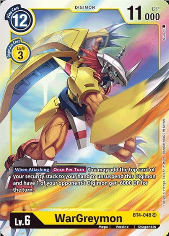 WarGreymon (BT4-048) [BT-04: Booster Great Legend]