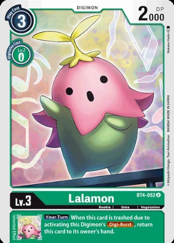 Lalamon (BT4-052) [BT-04: Booster Great Legend]