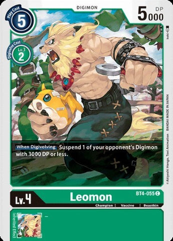 Leomon (BT4-055) [BT-04: Booster Great Legend]