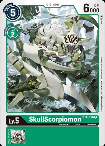 SkullScorpiomon (BT4-056) [BT-04: Booster Great Legend]