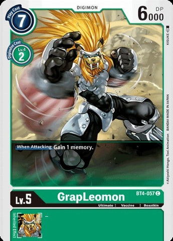 GrapLeomon (BT4-057) [BT-04: Booster Great Legend]