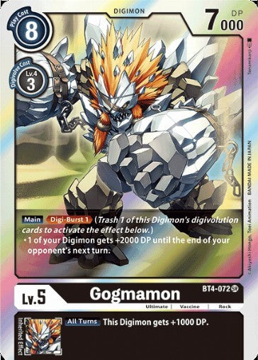 Gogmamon (BT4-072) [BT-04: Booster Great Legend]