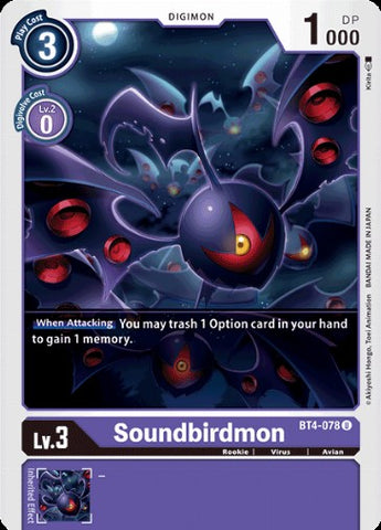 Soundbirdmon (BT4-078) [BT-04: Booster Great Legend]