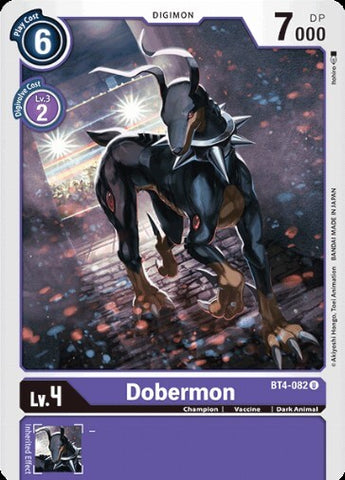 Dobermon (BT4-082) [BT-04: Booster Great Legend]