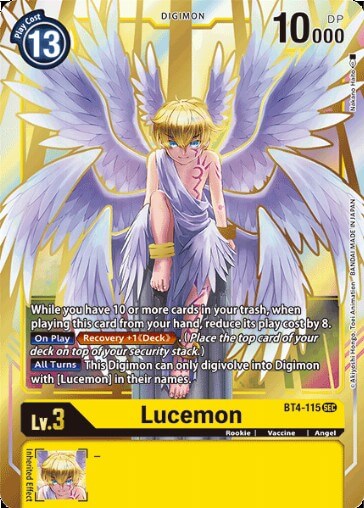 Lucemon (BT4-115) [BT-04: Booster Great Legend]