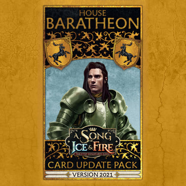 A Song of Ice and Fire: Baratheon Faction Card Update Pack