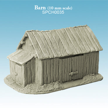 Barn (10 mm scale) Spellcrow Scenery