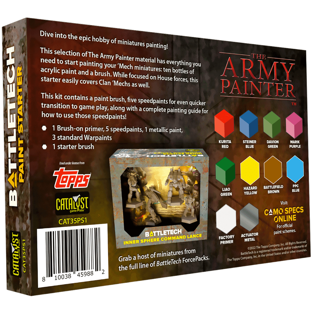 Battletech - Paint Starter Set: The Army Painter