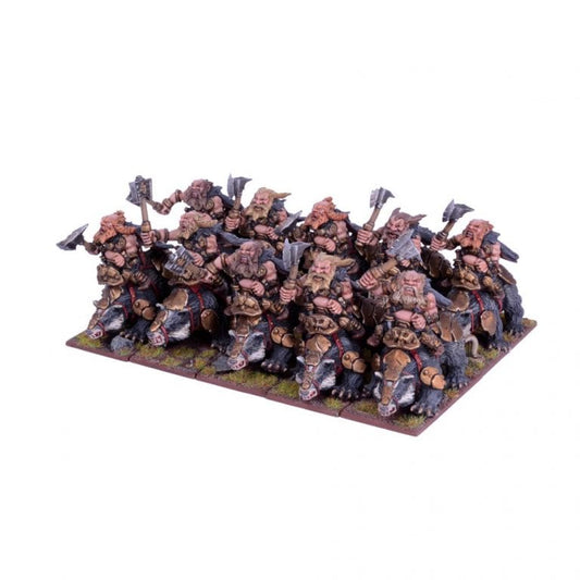 Dwarf Brock Riders Regiment - Kings of War
