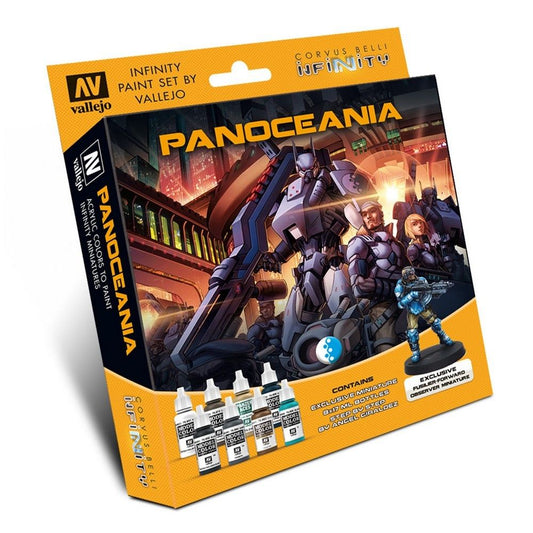Model Color Set: Infinity PanOceania Exclusive Miniature Corvus Belli