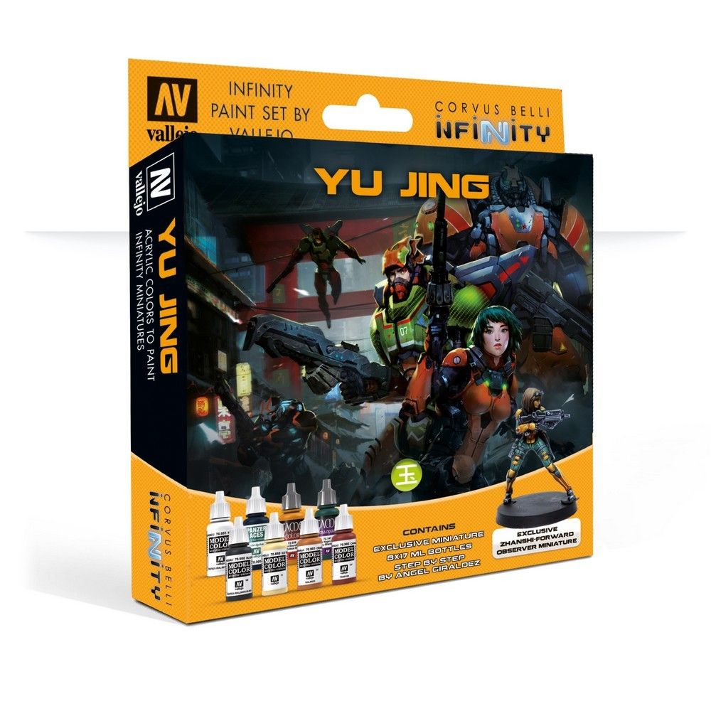 Model Colour Set: Infinity Yu Jing Exclusive Miniature Corvus Belli