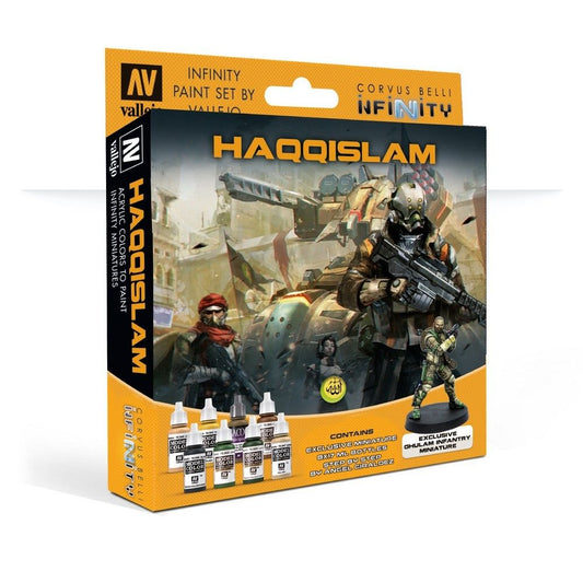 Model Color Set: Infinity Haqqislam Exclusive Miniature Corvus Belli