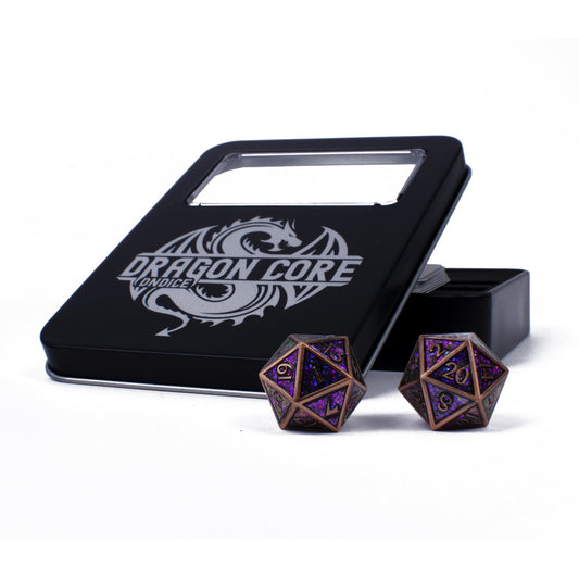 Copper Planer Dragon DnDice Set