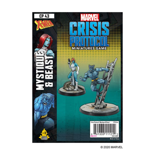 Marvel Crisis Protocol Beast and Mystique