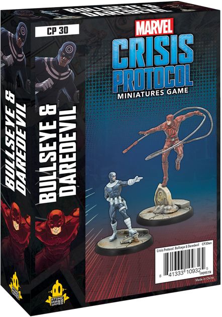 Marvel Crisis Protocol Bullseye & Daredevil