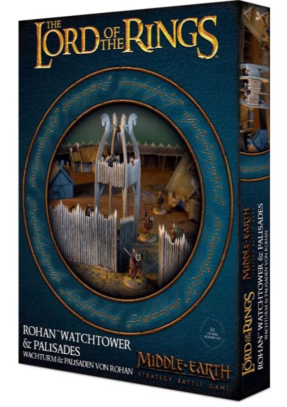 MIDDLE-EARTH SBG: ROHAN WATCHTOWER & PALISADES