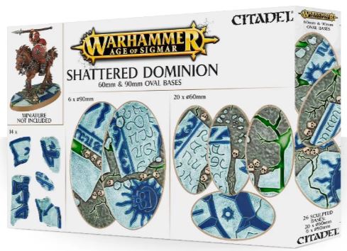 AOS: SHATTERED DOMINION: 60 & 90MM OVAL