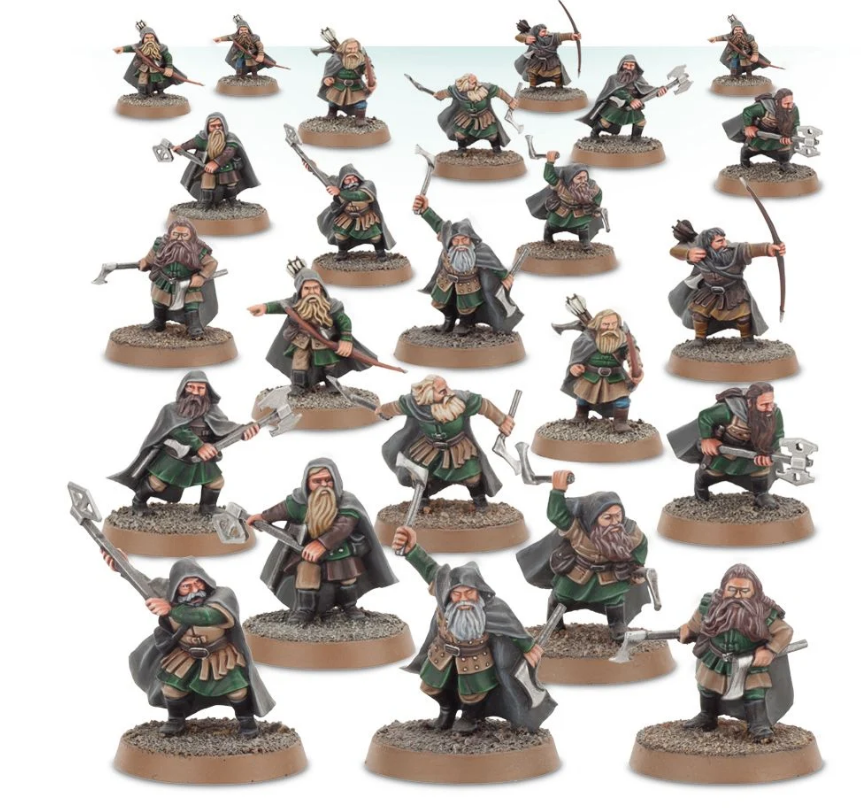 Dwarf Rangers Lord of the Rings (D)