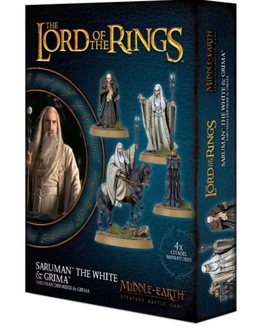 SARUMAN THE WHITE & GRIMA