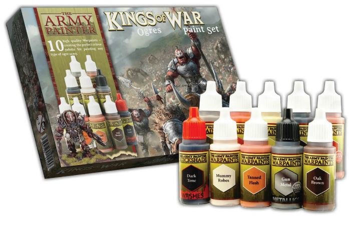 Army Painter Warpaints: Kings of War Ogres Paint Set