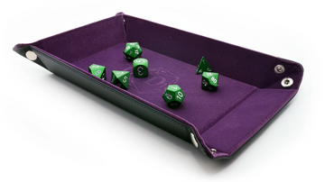 Purple Folding Dice Tray Fabulous Felt - DnDice