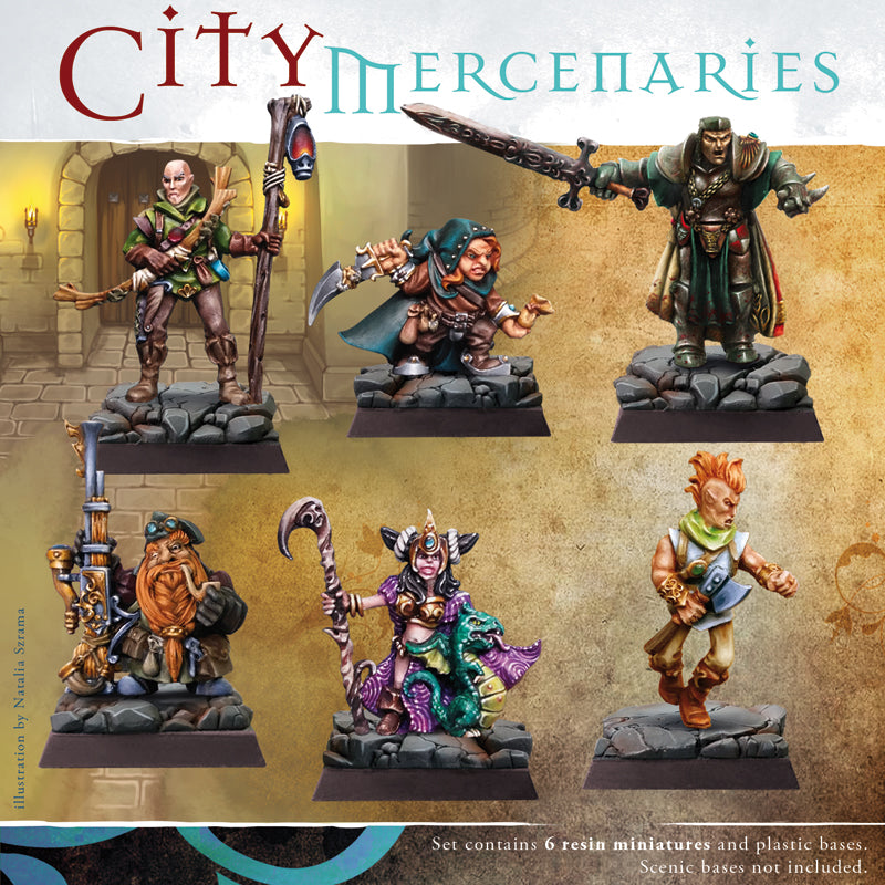 City Mercenaries Spellcrow Umbra Turris Party