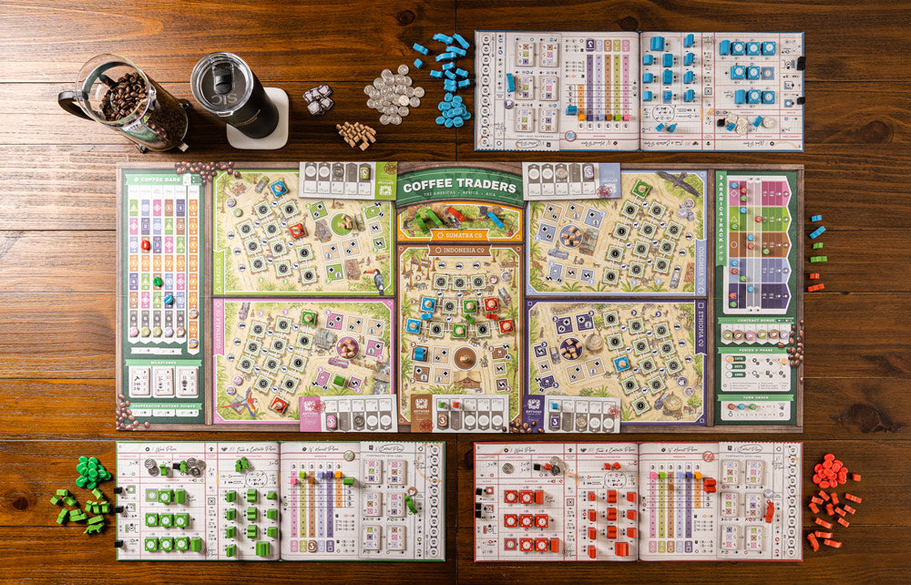 Coffee Traders Board Game