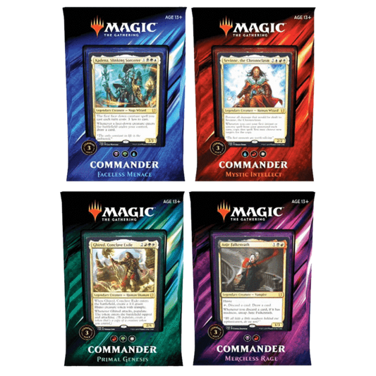 Magic: The Gathering Commander 2019 Set of 4 Decks