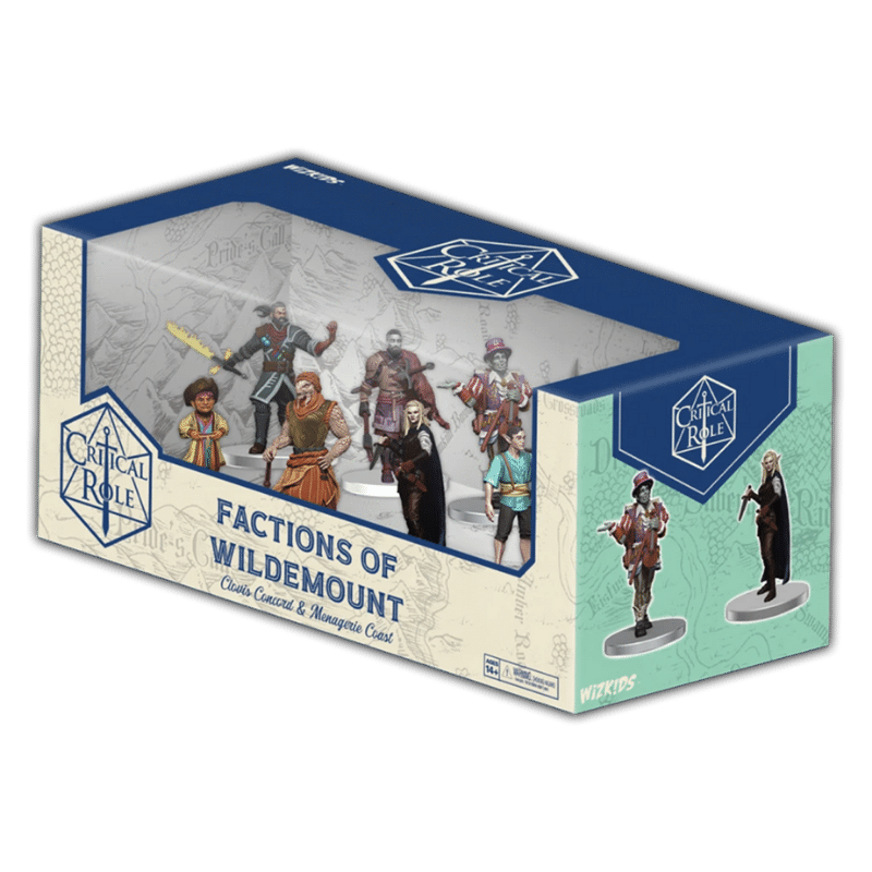 CRITICAL ROLE: FACTIONS OF WILDEMOUNT - CLOVIS CONCORD & MENAGERIE COAST BOX SET
