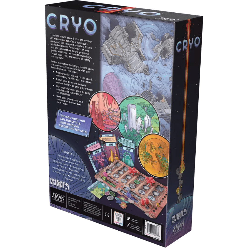Cryo Board Game Z-Man Games