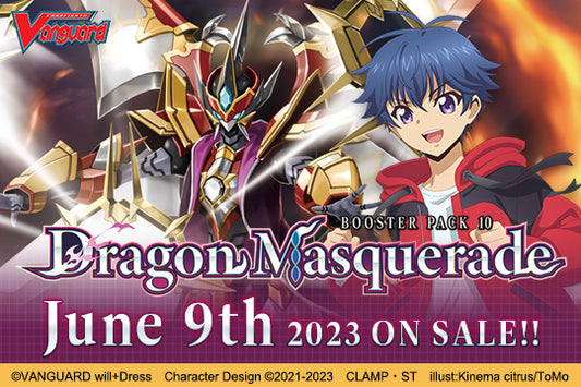 Cardfight Vanguard CFV Dragon Masquerade - SEALED CASE BT10 (20x Booster Box)