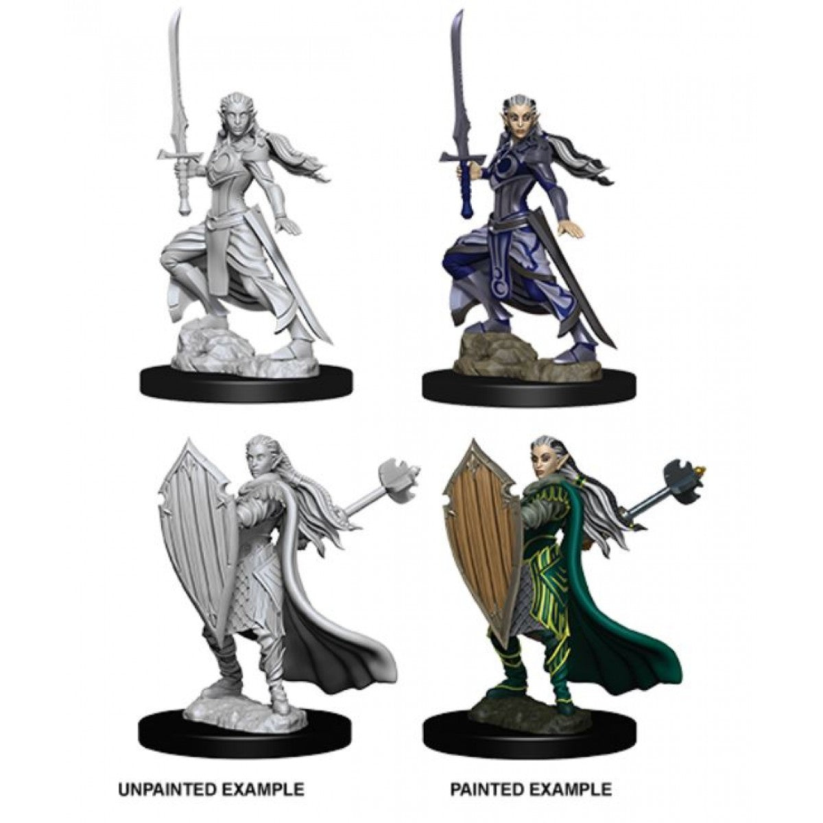 D&D Nolzur's Marvelous Miniatures Elf Paladin (Female)
