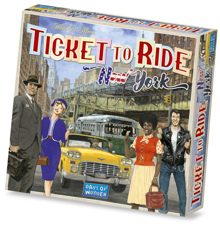 Ticket to Ride New York Board Game