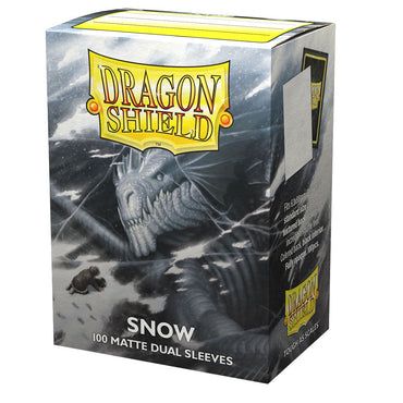 Dragon Shield – Standard size – Dual Matte – Snow ‘Nirin’ (100) Standard
