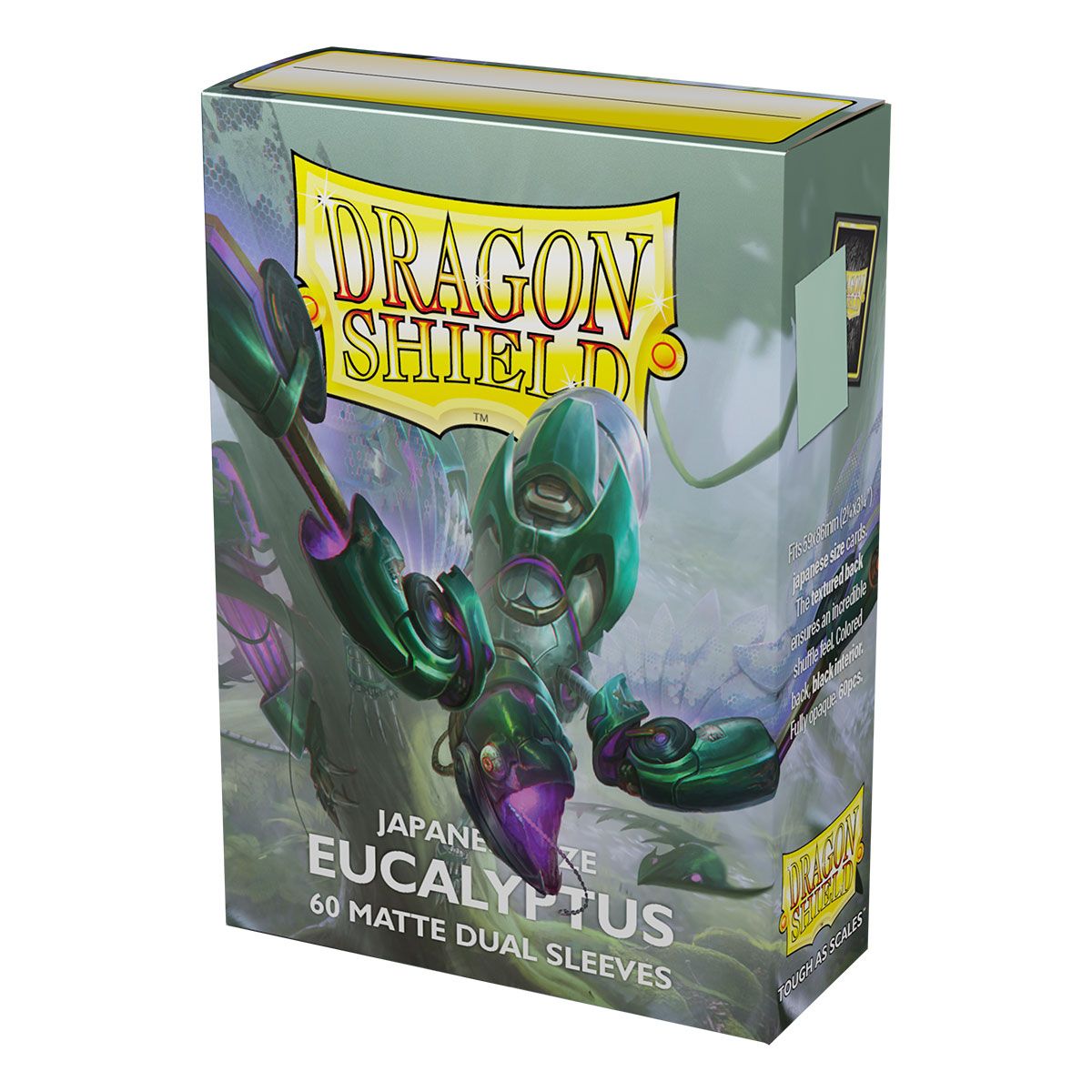 Dragon Shield – Japanese size Dual Matte Eucalyptus ‘Lehel’