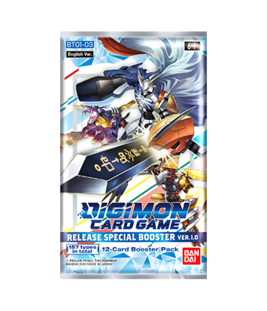Digimon Card Game-Release Special Booster Pack 1.0 BT01-03