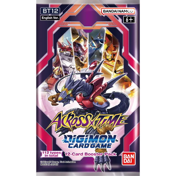 Digimon Card Game: Booster Pack - Across Time (BT12)