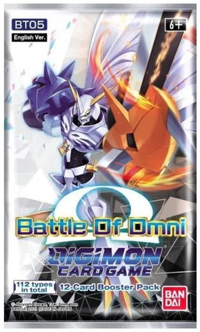 Digimon Card Game: Booster Pack Battle Of Omni BT05
